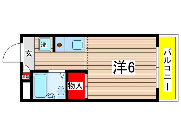 メゾンソレイユの物件間取画像